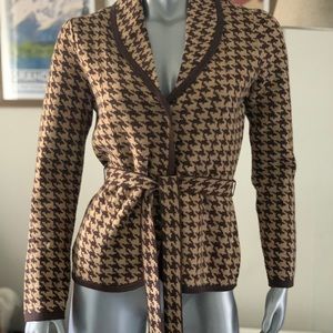 Houndstooth Cardigan